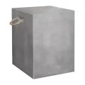 ΣΚΑΜΠΟ ΤΕΤΡΑΓΩΝΟ FIBER CEMENT ΜΕ ΧΕΡΟΥΛΙΑ ZAK HM6581.01 ΣΕ ΓΚΡΙ 36x36x45.5Υεκ