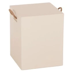 ΣΚΑΜΠΟ ΤΕΤΡΑΓΩΝΟ FIBER CEMENT ΜΕ ΧΕΡΟΥΛΙΑ ZAK HM6581.02 ΣΕ ΜΠΕΖ 36x36x45,5Υεκ