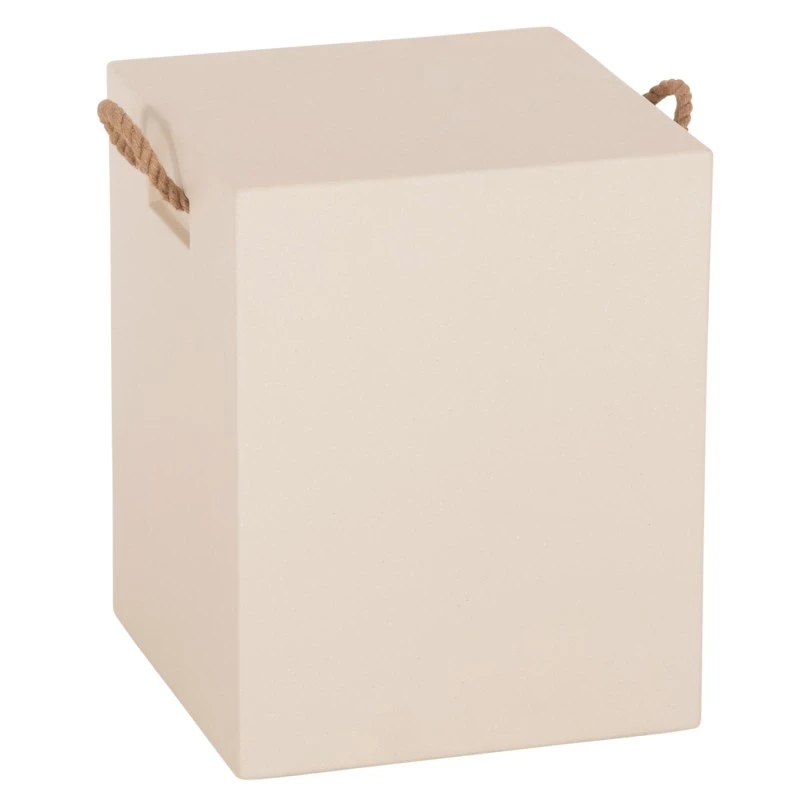 ΣΚΑΜΠΟ ΤΕΤΡΑΓΩΝΟ FIBER CEMENT ΜΕ ΧΕΡΟΥΛΙΑ ZAK HM6581.02 ΣΕ ΜΠΕΖ 36x36x45,5Υεκ