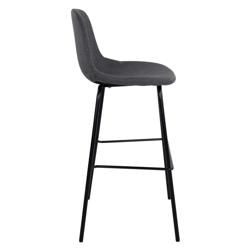 ΣΚΑΜΠΟ VINCENT HM9298.10 ΜΕΣΑΙΟΥ ΥΨΟΥΣ ΓΚΡΙ  ΜΕ ΜΕΤΑΛΛΙΚΑ ΠΟΔΙΑ 47x51x96 εκ.