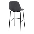 ΣΚΑΜΠΟ VINCENT HM9298.10 ΜΕΣΑΙΟΥ ΥΨΟΥΣ ΓΚΡΙ  ΜΕ ΜΕΤΑΛΛΙΚΑ ΠΟΔΙΑ 47x51x96 εκ.