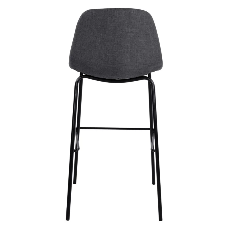 ΣΚΑΜΠΟ VINCENT HM9298.10 ΜΕΣΑΙΟΥ ΥΨΟΥΣ ΓΚΡΙ  ΜΕ ΜΕΤΑΛΛΙΚΑ ΠΟΔΙΑ 47x51x96 εκ.