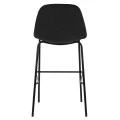 ΣΚΑΜΠΟ VINCENT HM9298.14 ΜΕΣΑΙΟΥ ΥΨΟΥΣ ΜΑΥΡΟ ΜΕ ΜΕΤΑΛΛΙΚΑ ΠΟΔΙΑ 47x51x96 εκ.