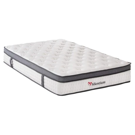 ΣΤΡΩΜΑ ΔΙΠΛΟ SILENTIUM HM749.04 POCKET SPRINGS--ΛΕΥΚΟ 140x200x30Υεκ.