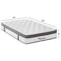 ΣΤΡΩΜΑ ΔΙΠΛΟ SILENTIUM HM749.04 POCKET SPRINGS--ΛΕΥΚΟ 140x200x30Υεκ.