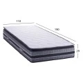 ΣΤΡΩΜΑ DREAMTOPIA FRANKLIN HM657.110 BONNELL SPRING ΜΕ ΑΝΩΣΤΡΩΜΑ 110x190 εκ.