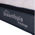 ΣΤΡΩΜΑ DREAMTOPIA, σειρά PRIVILEGE HM660.150 POCKET SPRING ΜΕ ΑΝΩΣΤΡΩΜΑ 150X200εκ.