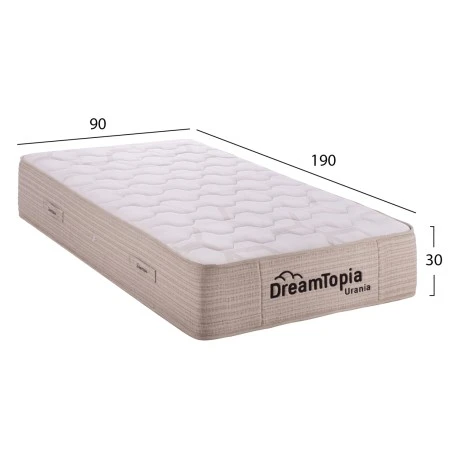 ΣΤΡΩΜΑ DREAMTOPIA, σειρά URANIA HM659.90 POCKET SPRING 90X190x30Yεκ.
