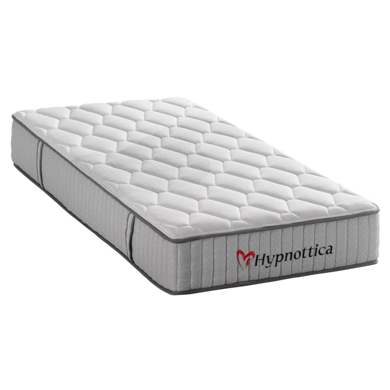 ΣΤΡΩΜΑ ΜΟΝΟ HYPNOTTICA HM748.01 POCKET SPRINGS--ΛΕΥΚΟ 90x190x25Υεκ.