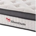 ΣΤΡΩΜΑ ΜΟΝΟ SILENTIUM HM749.01 POCKET SPRINGS--ΛΕΥΚΟ 90x190x30Υεκ.