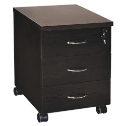 ΣΥΡΤΑΡΙΕΡΑ ΓΡΑΦΕΙΟΥ ΕΠΑΓΓΕΛΜΑΤΙΚΗ SIENNA HM2011.02 WENGE ΜΕ 3ΣΥΡΤΑΡΙΑ 38X48X53cm