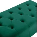 ΤΑΜΠΟΥΡΕ T.CHESTERFIELD EMMA HM226.03 ΚΥΠΑΡΙΣΣΙ ΒΕΛΟΥΔΟ-ΜΑΥΡΑ ΠΟΔΙΑ 80x45x40Υεκ