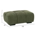 ΤΑΜΠΟΥΡΕ ΥΠΟΠΟΔΙΟ COVEN HM3342.04 ΠΡΑΣΙΝΟ ΥΦΑΣΜΑ 100x65x37Υεκ.