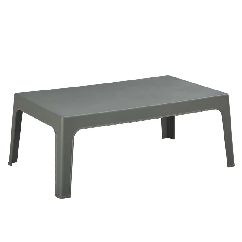 ΤΡΑΠΕΖΑΚΙ ΟΡΘΟΓΩΝΙΟ SLEEK HM6367.05 ΠΟΛΥΠΡΟΠΥΛΕΝΙΟ DARK OLIVE 99x59.5x39.5Υεκ.