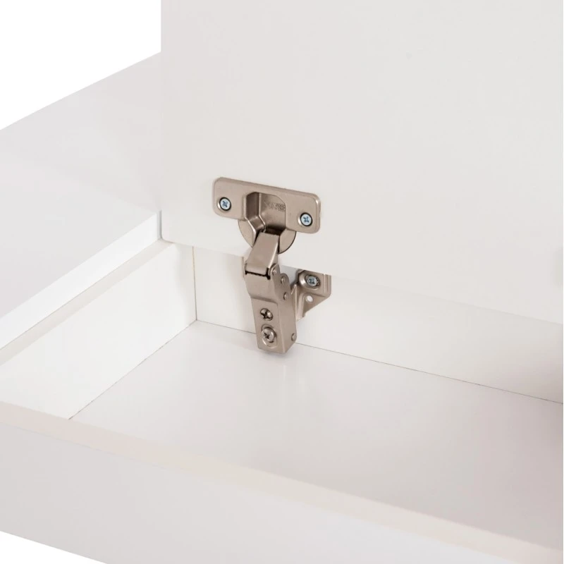 ΤΡΑΠΕΖΑΚΙ ΠΑΙΔΙΚΟ ΜΕ ΑΠΟΘ.ΧΩΡΟΥΣ RICKI HM18339.03 MDF & ΣΥΜΗΔΑ ΣΕ ΛΕΥΚΟ 65x65x47Υεκ