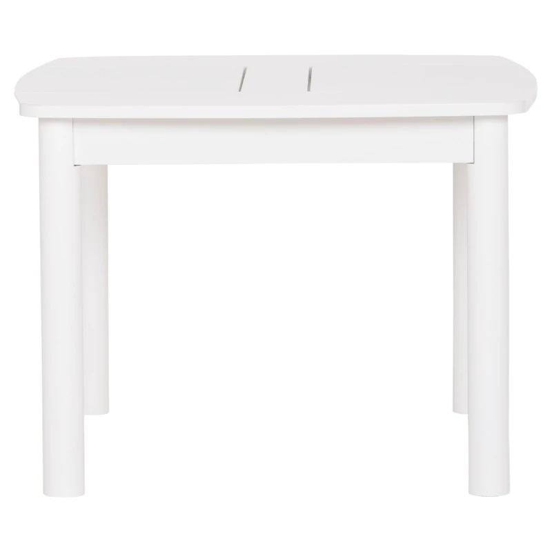 ΤΡΑΠΕΖΑΚΙ ΠΑΙΔΙΚΟ ΜΕ ΑΠΟΘ.ΧΩΡΟΥΣ RICKI HM18339.03 MDF & ΣΥΜΗΔΑ ΣΕ ΛΕΥΚΟ 65x65x47Υεκ