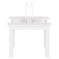 ΤΡΑΠΕΖΑΚΙ ΠΑΙΔΙΚΟ ΜΕ ΑΠΟΘ.ΧΩΡΟΥΣ RICKI HM18339.03 MDF & ΣΥΜΗΔΑ ΣΕ ΛΕΥΚΟ 65x65x47Υεκ