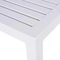 ΤΡΑΠΕΖΙ ΑΛΟΥΜΙΝΙΟΥ QIANA HM5402.01 ΛΕΥΚΟ 45x45x45,5 εκ.