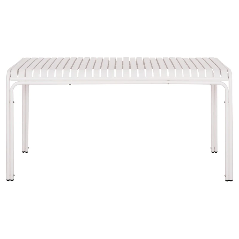 ΤΡΑΠΕΖΙ ΑΛΟΥΜΙΝΙΟΥ RACHEL HM6339.02 ΛΕΥΚΟ 150x80x75Υεκ.