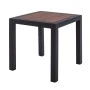 ΤΡΑΠΕΖΙ ΑΛΟΥΜΙΝΙΟΥ SABRA HM5403.02 ΓΚΡΙ ΜΕ POLYWOOD 45Χ45X45,5Yεκ.
