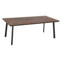 ΤΡΑΠΕΖΙ ΑΛΟΥΜΙΝΙΟΥ TABER ΜΕ POLYWOOD 200X100 ΓΚΡΙ HM5131.12