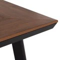 ΤΡΑΠΕΖΙ ΑΛΟΥΜΙΝΙΟΥ TABER ΜΕ POLYWOOD 200X100 ΓΚΡΙ HM5131.12