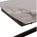 ΤΡΑΠΕΖΙ ΕΠΕΚΤΕΙΝΟΜΕΝΟ AIRA HM18411 ΚΕΡΑΜΙΚΟ TOP ΣΕ ΛΕΥΚΟ/ΚΑΦΕ ΜΑΡΜΑΡΟ 165/240x90x76Υεκ