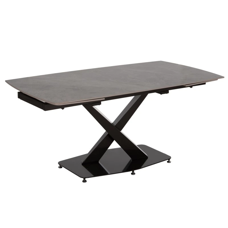 ΤΡΑΠΕΖΙ ΕΠΕΚΤΕΙΝΟΜΕΝΟ HOKU HM18410 ΚΕΡΑΜΙΚΟ TOP ΣΕ ΓΚΡΙ ΜΑΡΜΑΡΟ 165/240x90x75Υεκ.