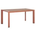 ΤΡΑΠΕΖΙ ΕΞΩΤ.ΧΩΡΟΥ GOYA HM6059.08 ΑΛΟΥΜΙΝΙΟ ΣE TERRACOTTA & POLYWOOD 160X80Χ75Υεκ.