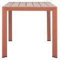 ΤΡΑΠΕΖΙ ΕΞΩΤ.ΧΩΡΟΥ GOYA HM6059.08 ΑΛΟΥΜΙΝΙΟ ΣE TERRACOTTA & POLYWOOD 160X80Χ75Υεκ.
