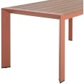 ΤΡΑΠΕΖΙ ΕΞΩΤ.ΧΩΡΟΥ GOYA HM6059.08 ΑΛΟΥΜΙΝΙΟ ΣE TERRACOTTA & POLYWOOD 160X80Χ75Υεκ.