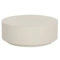 ΤΡΑΠΕΖΙ ΜΕΣΗΣ FIBER CEMENT ΣΤΡΟΓΓΥΛΟ KYOKO HM6579.02 ΜΠΕΖ Φ90x34Υεκ.