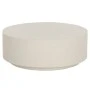 ΤΡΑΠΕΖΙ ΜΕΣΗΣ FIBER CEMENT ΣΤΡΟΓΓΥΛΟ KYOKO HM6579.02 ΜΠΕΖ Φ90x34Υεκ.