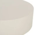 ΤΡΑΠΕΖΙ ΜΕΣΗΣ FIBER CEMENT ΣΤΡΟΓΓΥΛΟ KYOKO HM6579.02 ΜΠΕΖ Φ90x34Υεκ.
