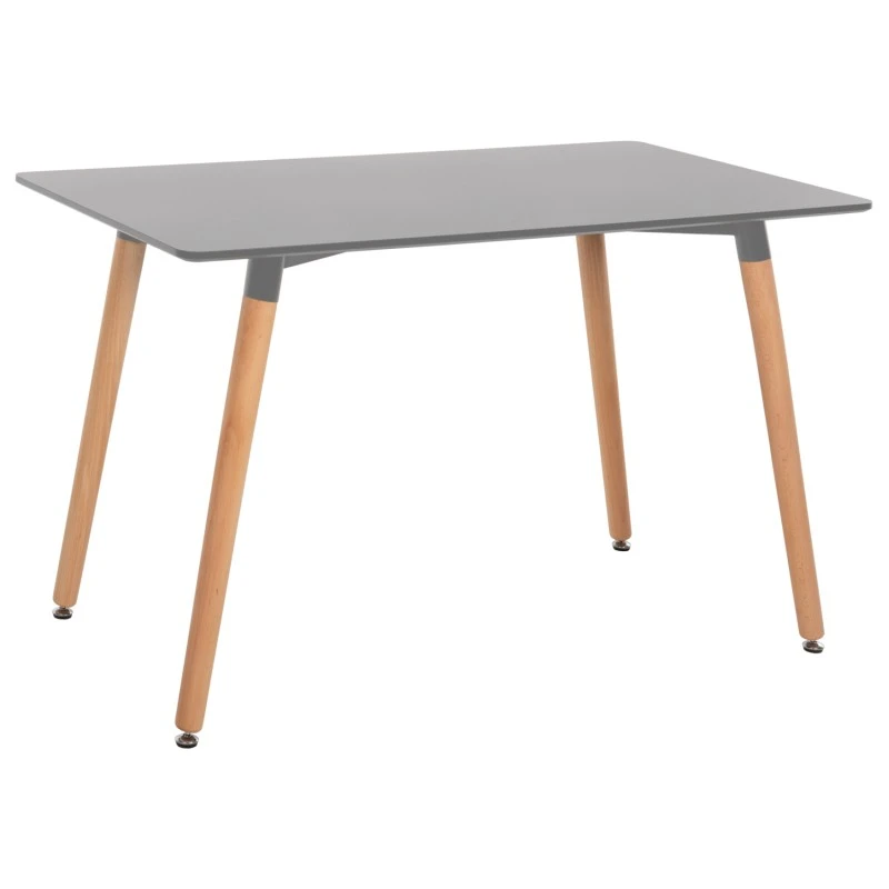 ΤΡΑΠΕΖΙ MINIMAL HM8581.02 ΓΚΡΙ MDF-ΠΟΔΙΑ ΟΞΙΑ ΣΕ ΦΥΣΙΚΟ ΧΡΩΜΑ- 120Χ60X74Υεκ.