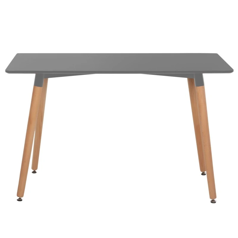 ΤΡΑΠΕΖΙ MINIMAL HM8581.02 ΓΚΡΙ MDF-ΠΟΔΙΑ ΟΞΙΑ ΣΕ ΦΥΣΙΚΟ ΧΡΩΜΑ- 120Χ60X74Υεκ.