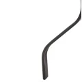 ΤΡΑΠΕΖΙ ΜΠΑΡ ΤΕΤΡΑΓΩΝΟ FIGGY HM6066.01 ΜΕΤΑΛΛΙΚΟ ΓΚΡΙ-ΓΥΑΛΙ ΑΣΦΑΛΕΙΑΣ 60x60x100Υεκ