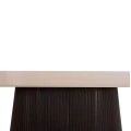 ΤΡΑΠΕΖΙ ΟΒΑΛ CATER HM18320 ΚΕΡΑΜΙΚΟ TOP ΟΨΗ ΤΡΑΒΕΡΤΙΝΑΣ-MDF ΒΑΣΗ 180x90x74Υεκ