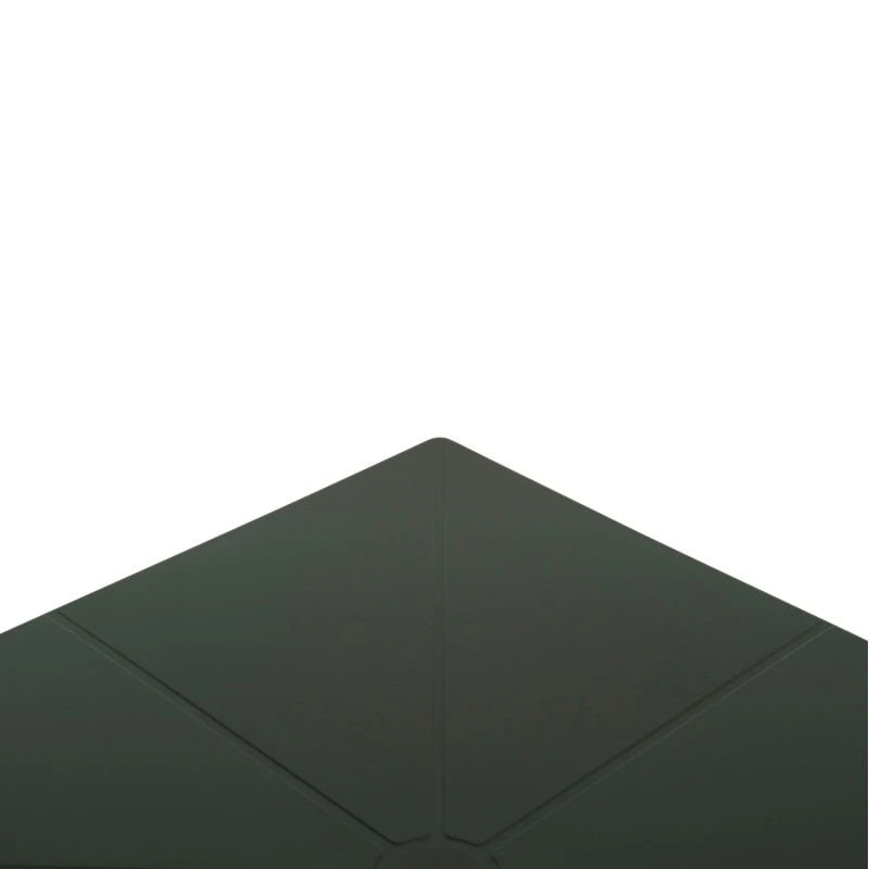 ΤΡΑΠΕΖΙ ΠΟΛΥΠΡΟΠΥΛΕΝΙΟΥ ΤΕΤΡΑΓΩΝΟ TERRIN HM6125.15 DARK OLIVE 60x60x75Υεκ.