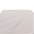 ΤΡΑΠΕΖΙ RAVEN HM18149.01 ΚΕΡΑΜΙΚΟ TOP ΜΕ ΟΨΗ ΛΕΥΚΟ ΜΑΡΜΑΡΟ 140x80x74Υεκ.