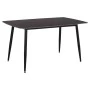 ΤΡΑΠΕΖΙ RAVEN HM18149.02 ΚΕΡΑΜΙΚΟ TOP ΜΕ ΟΨΗ ΜΑΥΡΟ ΜΑΡΜΑΡΟ 140x80x74Υεκ.