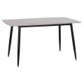 ΤΡΑΠΕΖΙ RAVEN HM18149.13 ΚΕΡΑΜΙΚΟ TOP ΜΕ ΟΨΗ ΓΚΡΙ ΜΑΡΜΑΡΟ 140x80x74Υεκ.