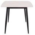 ΤΡΑΠΕΖΙ RAVEN HM18150.01 ΚΕΡΑΜΙΚΟ TOP ΜΕ ΟΨΗ ΛΕΥΚΟ ΜΑΡΜΑΡΟ 160x80x74Υεκ.