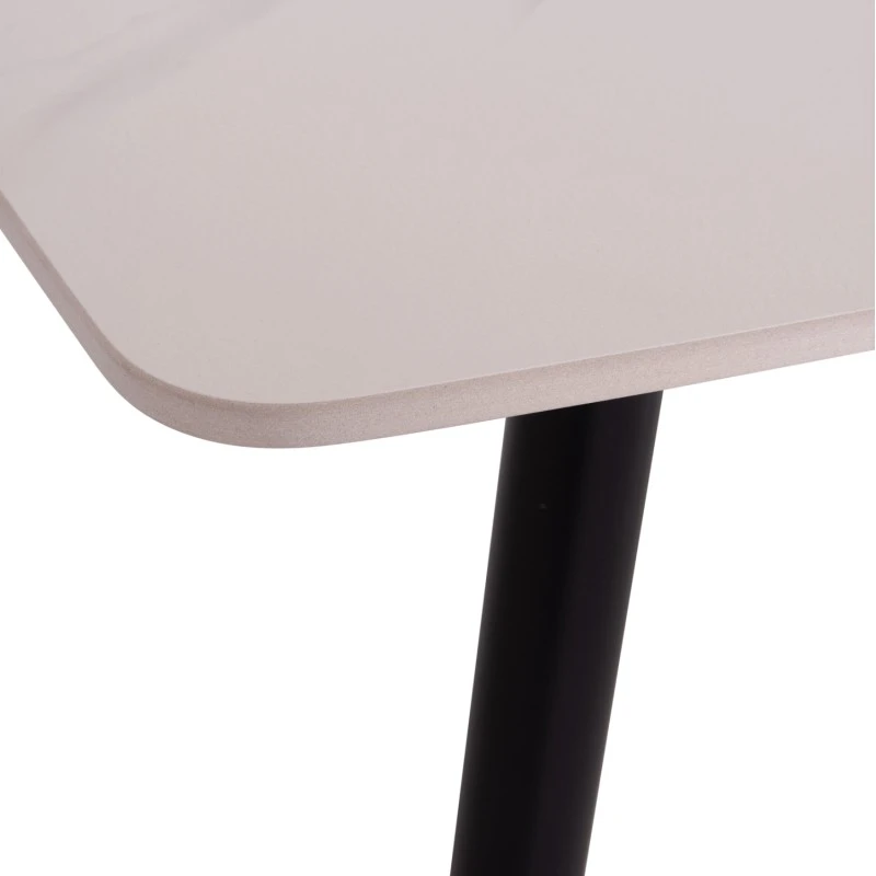 ΤΡΑΠΕΖΙ RAVEN HM18150.01 ΚΕΡΑΜΙΚΟ TOP ΜΕ ΟΨΗ ΛΕΥΚΟ ΜΑΡΜΑΡΟ 160x80x74Υεκ.
