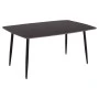 ΤΡΑΠΕΖΙ RAVEN HM18150.02 ΚΕΡΑΜΙΚΟ TOP ΜΕ ΟΨΗ ΜΑΥΡΟ ΜΑΡΜΑΡΟ 160x80x74Υεκ.