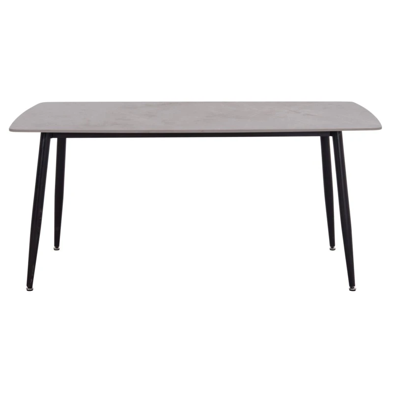 ΤΡΑΠΕΖΙ RAVEN HM18150.13 ΚΕΡΑΜΙΚΟ TOP ΜΕ ΟΨΗ ΓΚΡΙ ΜΑΡΜΑΡΟ 160x80x74Υεκ.