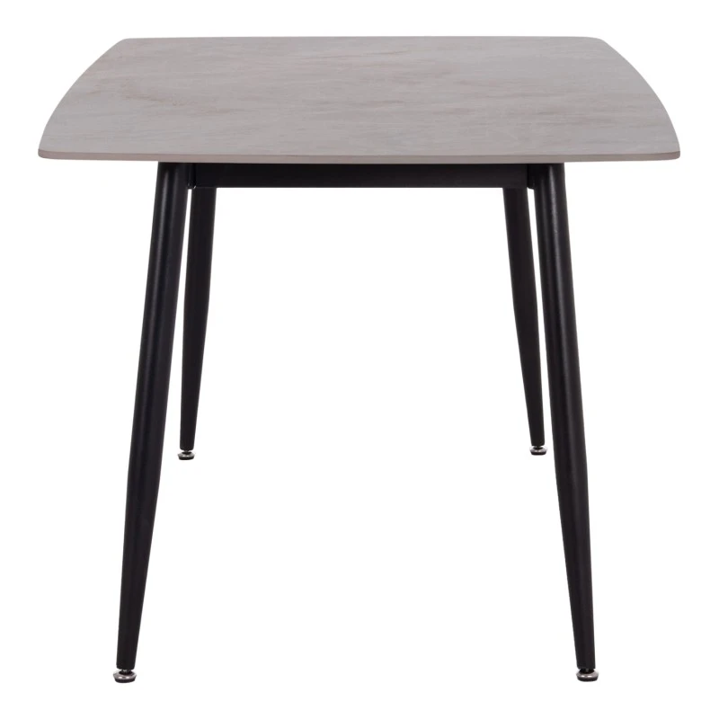 ΤΡΑΠΕΖΙ RAVEN HM18150.13 ΚΕΡΑΜΙΚΟ TOP ΜΕ ΟΨΗ ΓΚΡΙ ΜΑΡΜΑΡΟ 160x80x74Υεκ.