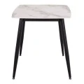 ΤΡΑΠΕΖΙ RAVEN HM9854.04 ΚΕΡΑΜΙΚΟ TOP ΜΕ ΟΨΗ ΜΑΡΜΑΡΟΥ τ.CALACATTA 120x70x73Υεκ.