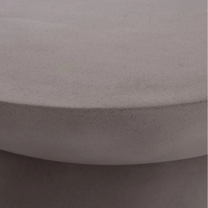 ΤΡΑΠΕΖΙ ΣΑΛΟΝΙΟΥ ANNA HM18158.03 FIBER CEMENT ΣΕ ΓΚΡΙ--Φ92x44.5Υεκ