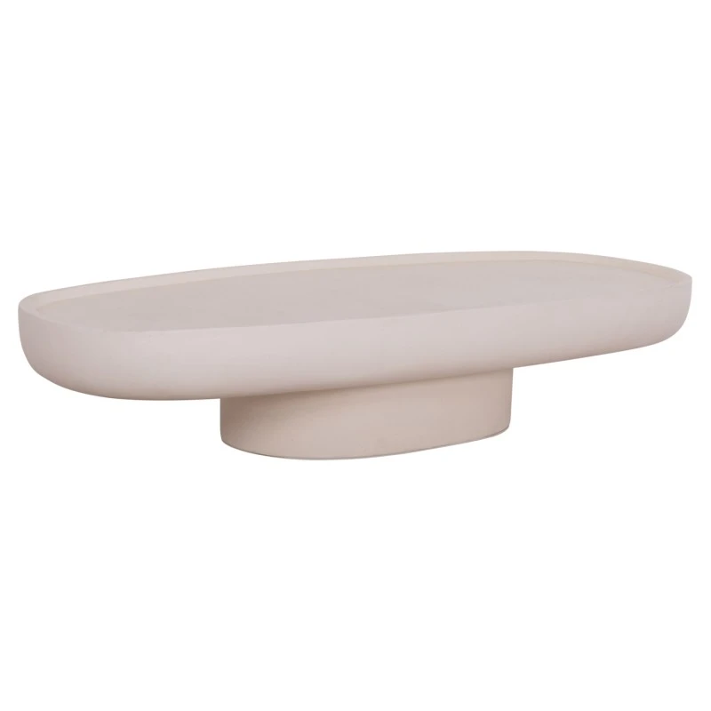 ΤΡΑΠΕΖΙ ΣΑΛΟΝΙΟΥ DESSY HM18153.02 FIBER CEMENT ΣΕ ΛΕΥΚΟ--151x66x30Υεκ.